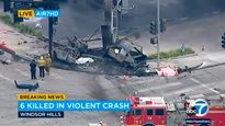 Pasó en rojo a toda velocidad, mató a 6 personas y provocó una explosión
