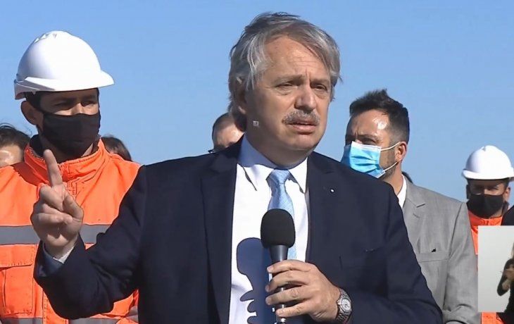 Alberto Fernández usó lenguaje inclusivo