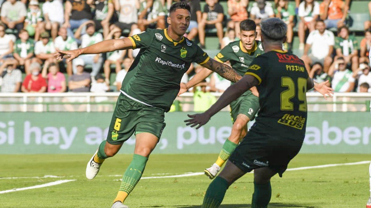 Defense and Justice beat Banfield and is one of the four pointers