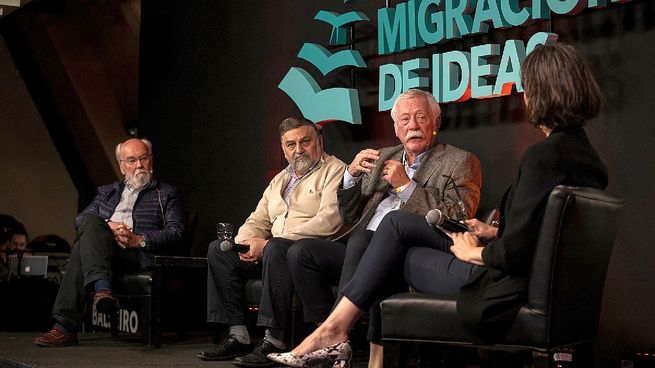 Migración de Ideas 2023. Los científicos reunidos por la Fundación Balseiro coincidieron que cuando se exporta tecnología, el que sale a vender al mundo es la Argentina. 