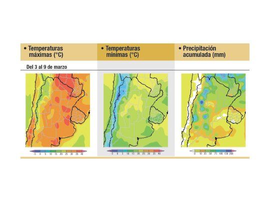 Precipitaciones intensas en el NOA