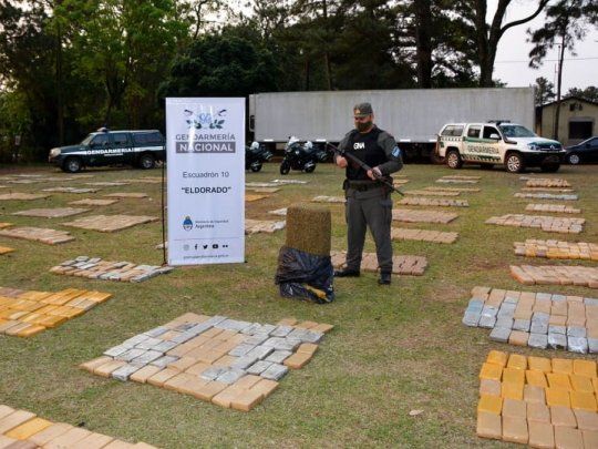 Elhallazgo estuvo a cargo de efectivos dependientes del Escuadrón 10Eldorado.