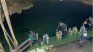 Grupos especializados retiraron el cuerpo del argentino muerto en la profundidad del cenote