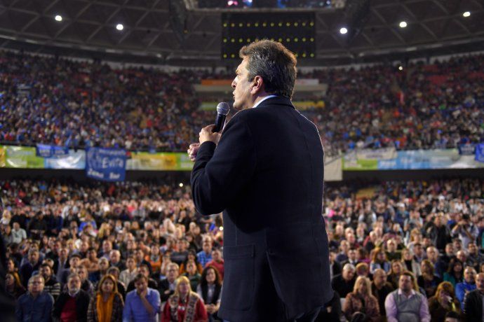 Sergio Massa encabezó un acto en La Rioja. Sergio Massa encabezó un acto en La Rioja.