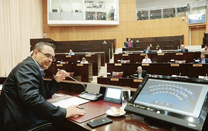 DEBATE. Rolando Figueroa, actual titular de la Legislatura, el hombre que articuló el consenso pese a la falta de mayoría oficialista, una ecuación que se repetirá a partir de diciembre.