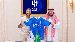 Neymar presentado en Al-Hilal