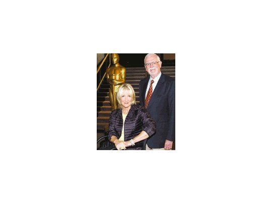 Laura Ziskin y Frank Pierson.