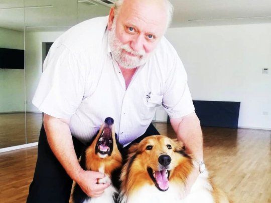Juan Enrique Romero es el veterinario de Dylan y Prócer, las mascotas del presidente Alberto Fernández.