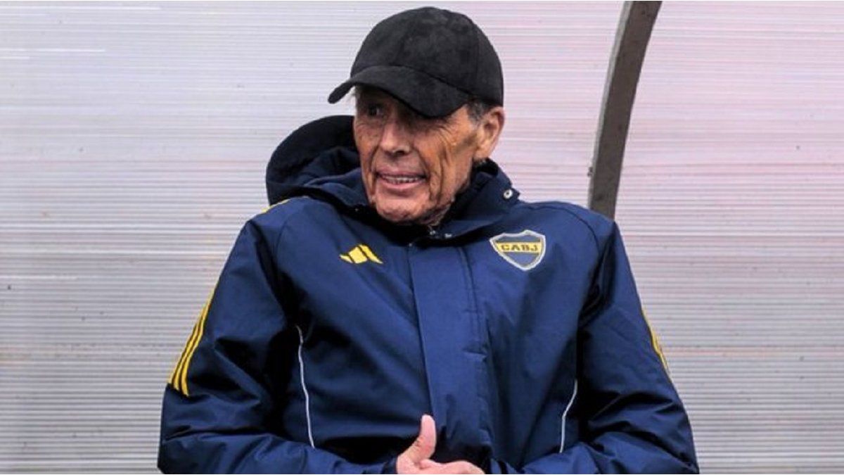 Miguel Ángel Russo returned to Boca: he was present in practice at La Bombonera