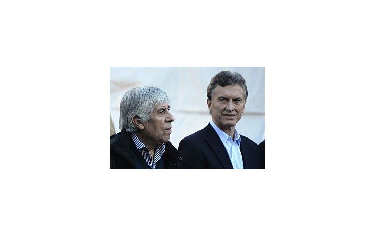 Hugo Moyano y Mauricio Macri