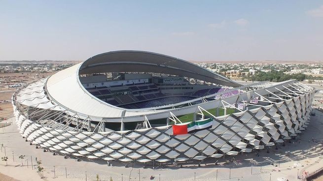 El estadio Hazza Bin Zayed.
