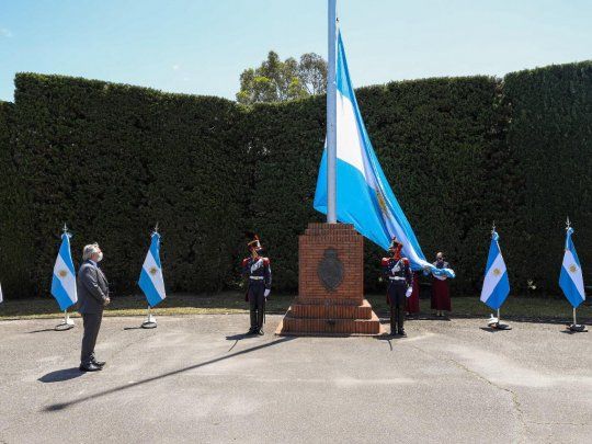 Alberto acto Malvinas