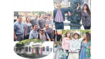ámbito.com | Horacio Rodríguez Larreta, Humberto Tumini y Gabriela Cerruti, en campaña para las elecciones del 26 de abril en Capital Federal.Además, la casa china del PRO que se inaugurará este fin de semana en el barrio de Belgrano funcionará como la primera sede
