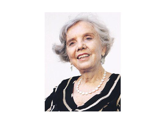 Elena Poniatowska: “En Guadalajara no hablé de mi obra. Era mucho más importante hacerlo de los estudiantes  normalistas desaparecidos”.