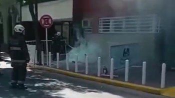 Alarma por un principio de incendio en una escuela privada de la Ciudad