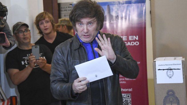 Javier Milei, candidato presidencial.