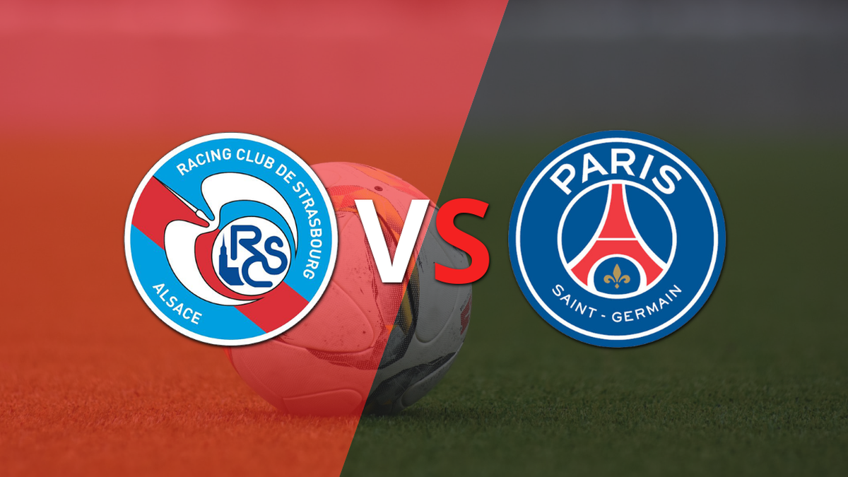 PSG faces RC Strasbourg to remain at the top