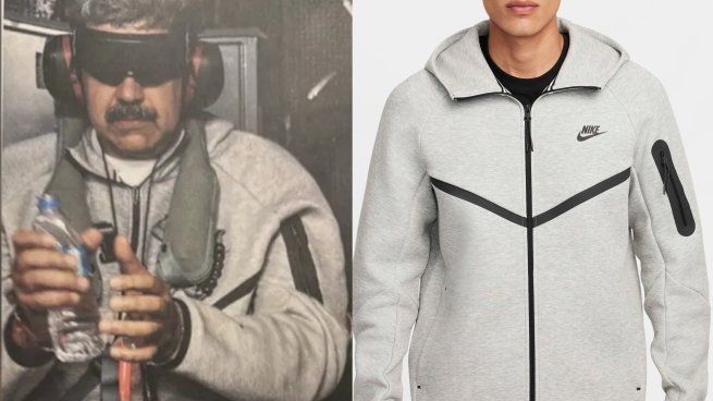 Los jugadores del Real Mallorca vistieron el mismo conjunto de Nike que Maduro durante su captura.&nbsp;