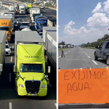 Bloqueo genera caos total en carretera 57 en Santa Rosa Jáuregui. Bloqueo genera caos total en carretera 57 en Santa Rosa Jáuregui.