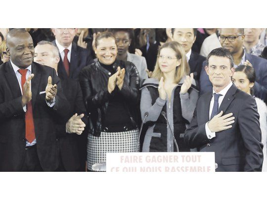 Valls se sumó a la carrera