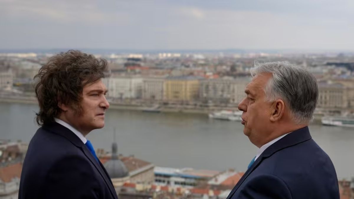 Javier Milei se reuni� con Viktor Orb�n en el marco de la cumbre CPAC