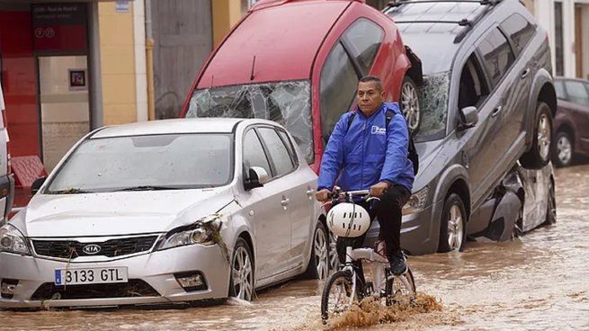 Las lluvias torrenciales comenzaron a inicio de semana y seguirán unos dias más.