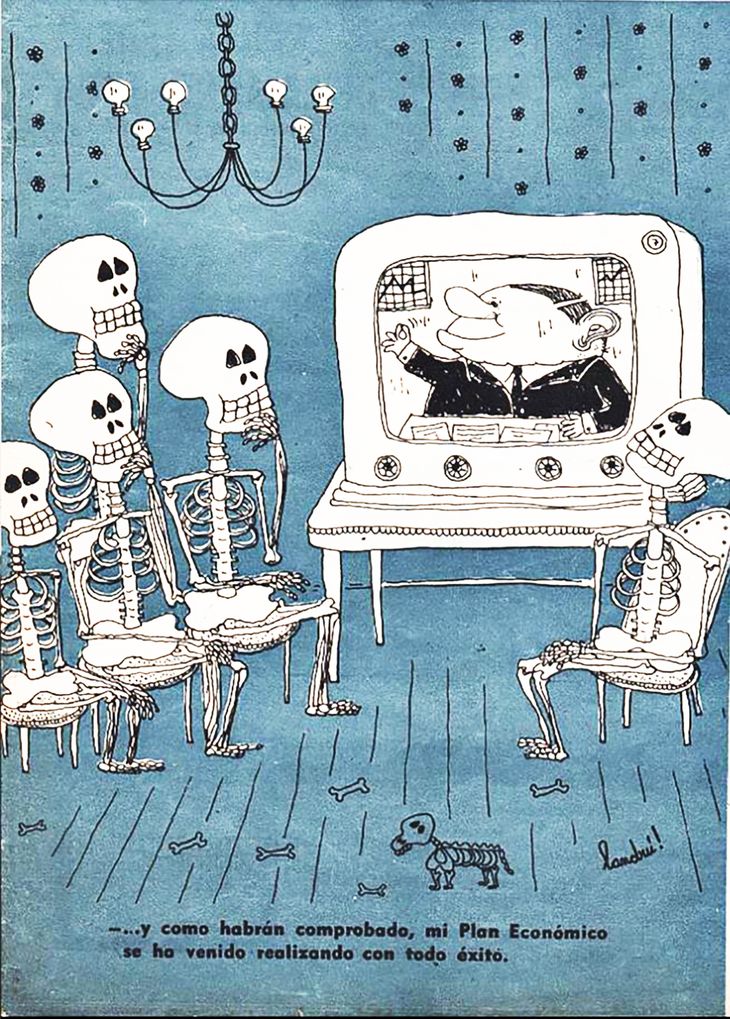 En Argentina “La historia ocurre primero como comedia y después como tragedia” (Marx se equivocó). Sesenta y cinco años después, en el mismo lugar, pero con menos humor. Agradecemos a la fundación Landrú por preservar el patrimonio de los argentinos. En Argentina “La historia ocurre primero como comedia y después como tragedia” (Marx se equivocó). Sesenta y cinco años después, en el mismo lugar, pero con menos humor. Agradecemos a la fundación Landrú por preservar el patrimonio de los argentinos.