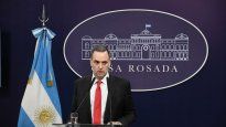 El vocero presidencial Manuel Adorni cargó contra la CGT.