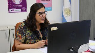 Florencia Marinaro, ministra de Género y Diversidad.