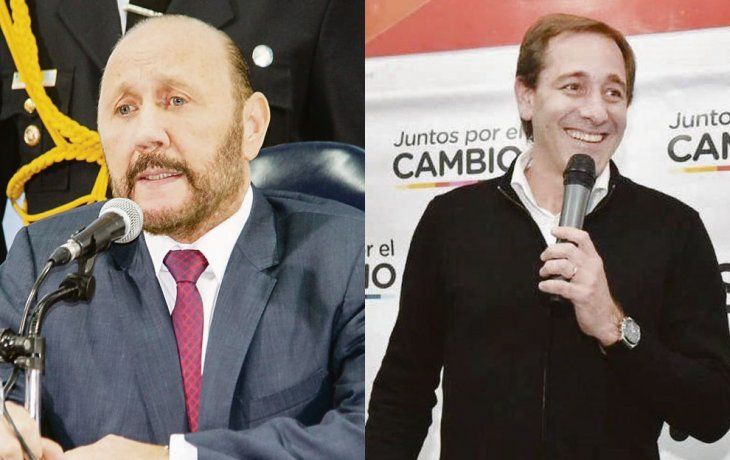 Gildo Insfrán y&nbsp;Julio Garro.