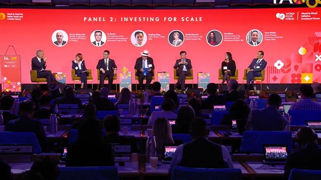 El ministro de Ganadería, Agricultura y Pesca, Alfredo Fratti, participó del Foro Mundial de la Organización de las Naciones Unidas para la Alimentación y la Agricultura (FAO).