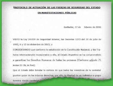 El protocolo se firmó con la adhesión del 80% de los distritos. Busca limitar los bloqueos de rutas y espacios cercados por protestas y piquetes.