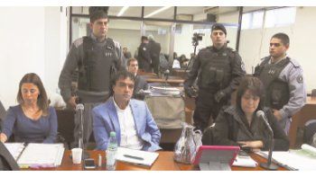 “Mi Sangre”, ayer, en los tribunales de Comodoro Py donde se lleva a cabo el juicio por su extradición.