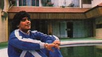 Diego Maradona en su casa de Villa Devoto. Imagen de archivo.&nbsp;