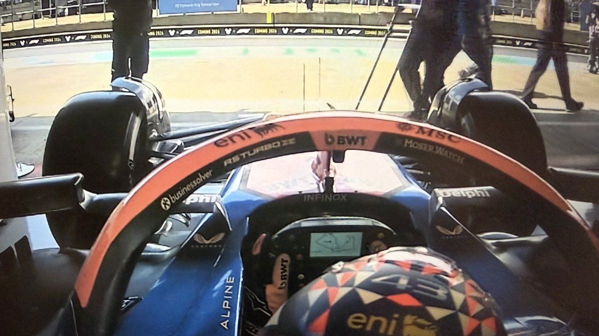Franco Colapinto’s reaction in the abandonment of the Great Britain Grand Prix: “There is something that is broken, what fuck?”