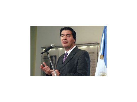 Jorge Capitanich.