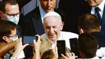 RECONOCIMIENTO. En su mensaje, Jorge Bergoglio dijo que la actividad empresarial produce riqueza y mejora el mundo para todos.