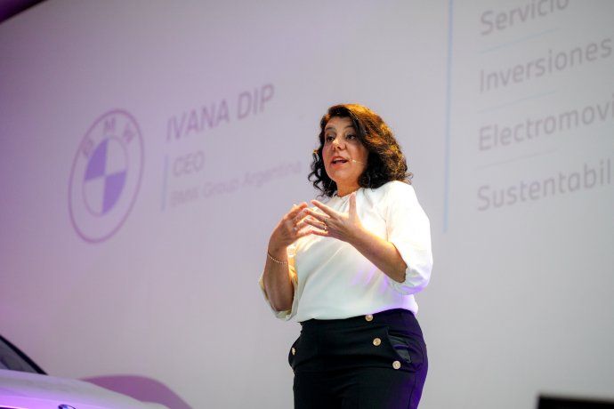 Ivana Dip, CEO de BMW Group, en la presentación del nuevo Serie 2 Coupé.