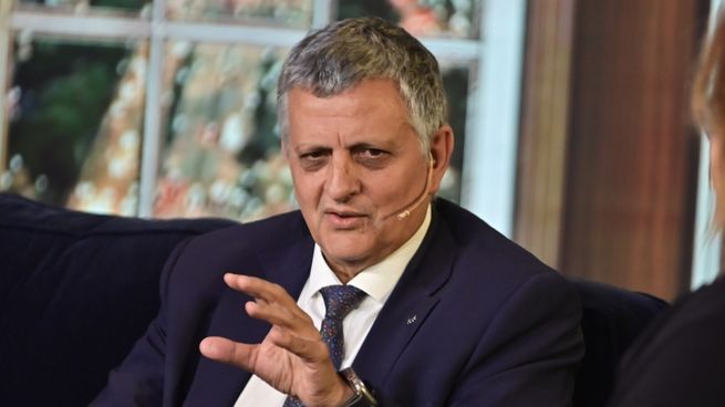 Horacio Marín, CEO de YPF, al exponer en el IEFA Latam Forum 2026.