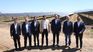 Without Claudio Vidal (Santa Cruz), the governors of the United Provinces toured the El Pongo Solar Park.