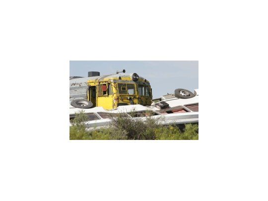 El accidente ocurrió en la localidad de Zanjitas.