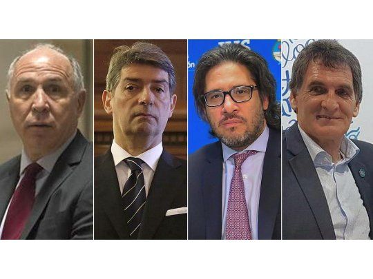 Ricardo Lorenzetti, Horacio Rosatti, Germán Garvano y Claudio Avruj.