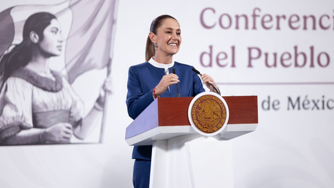 Claudia Sheinbaum presenta su Primer Informe de Gobierno el lunes 1 de septiembre 2025.