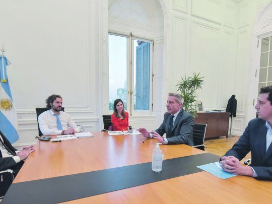 Gestiones. El gobernador Mariano Arcioni gestionará ante Nación la reparación histórica para la provincia.