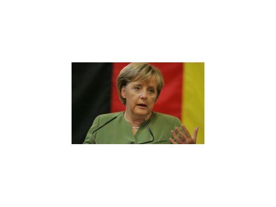 Angela Merkel, mandataria de Alemania.