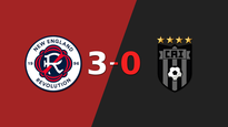 new england revolution dio la batalla, goleo a cai y clasifico a octavos de final