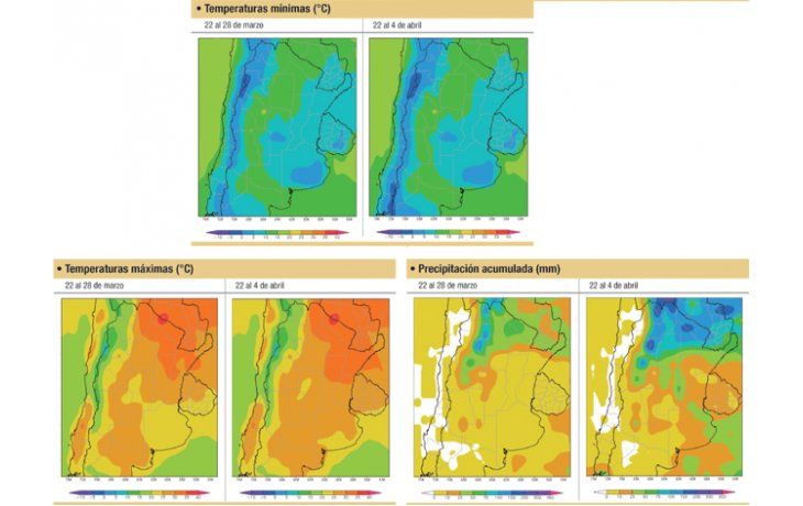 ámbito.com | Lluvias en el NOA, Chaco y la Mesopotamia