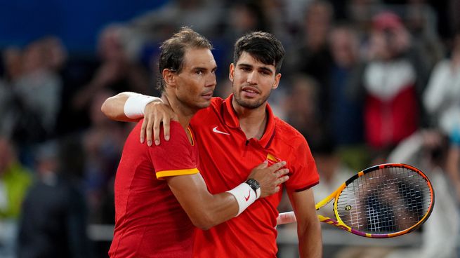 Nadal y Alcaraz arrancaron con todo en París 2024.
