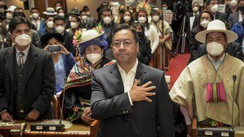 luis arce asumio como presidente constitucional de bolivia