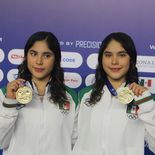 Con solo 15 años, las gemelas tapatías Lía y Mía Cueva hicieron lo impensable: vencieron a China y se coronaron campeonas en el trampolín de 3 metros sincronizado.